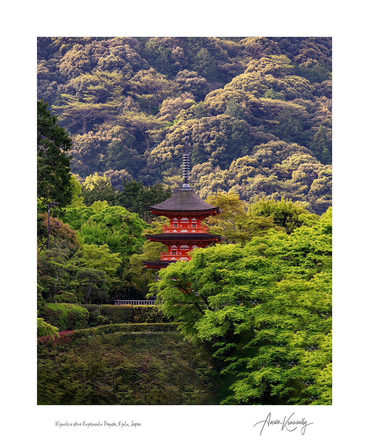 Kiyomizu-dera Koyasunoto Pagoda, Kyoto